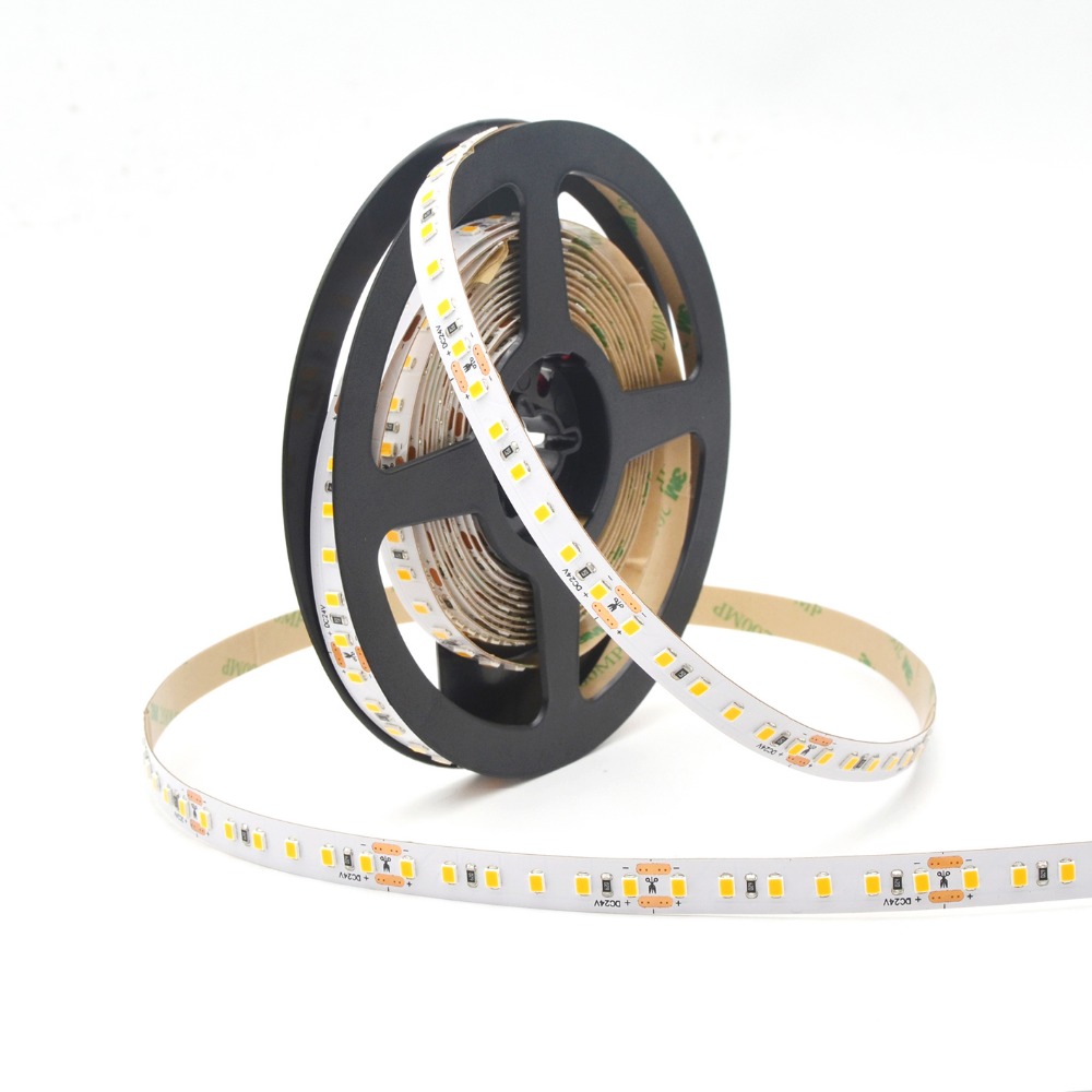 Professional LED strip SMD2835, 60Leds/Mt 8mm 4.8W/Meter IP20 12V Cold White 6000k